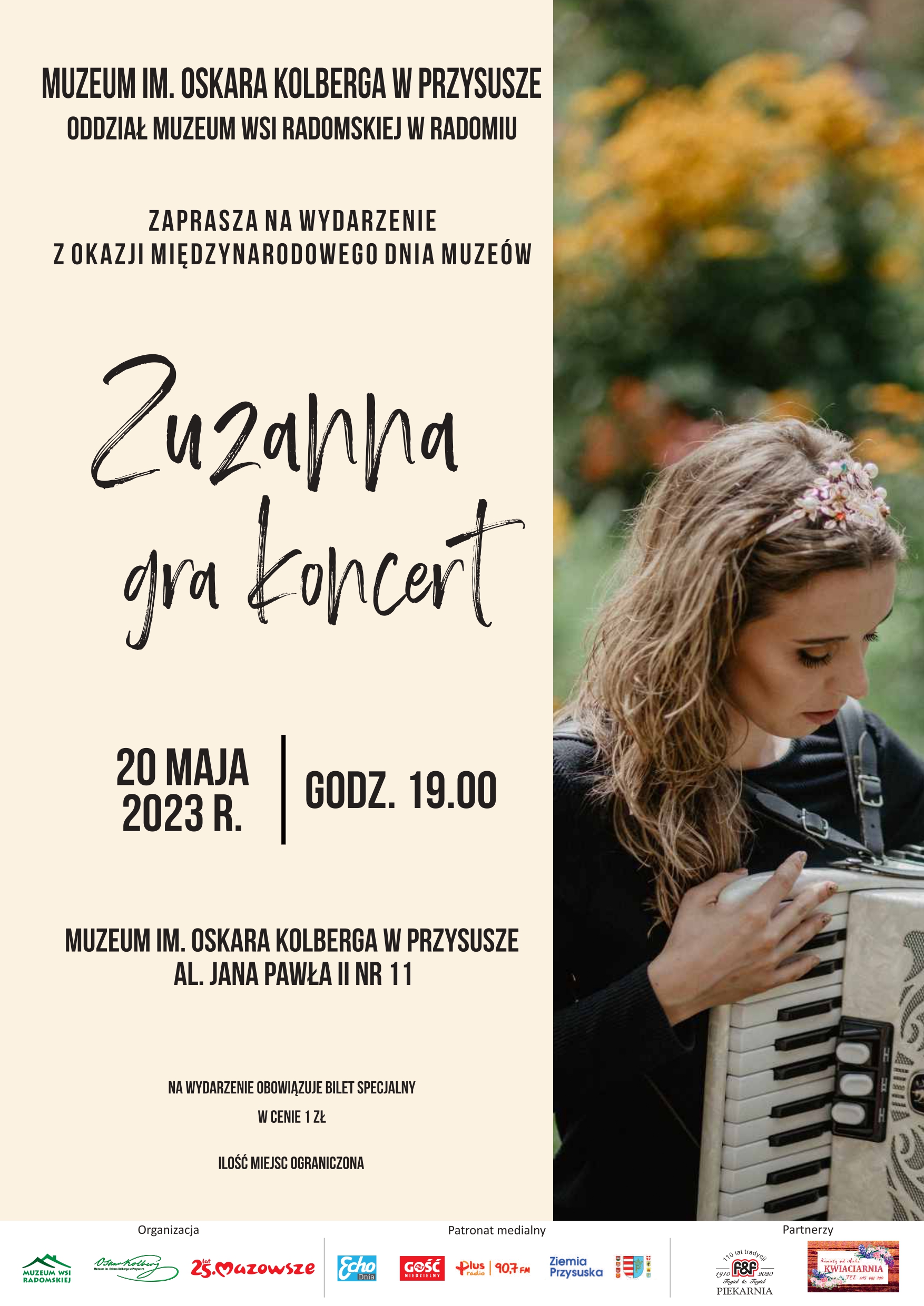 Zuzanna gra koncert